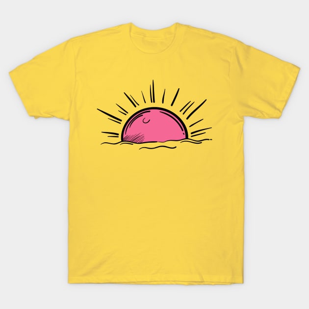 Sunset art T-Shirt by Weldi - 33 Studio Design